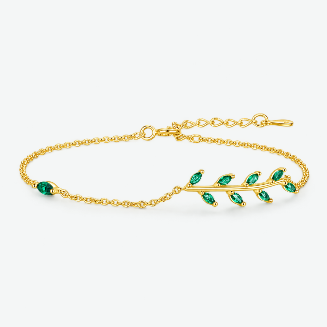 Olive Leaf Bracelet