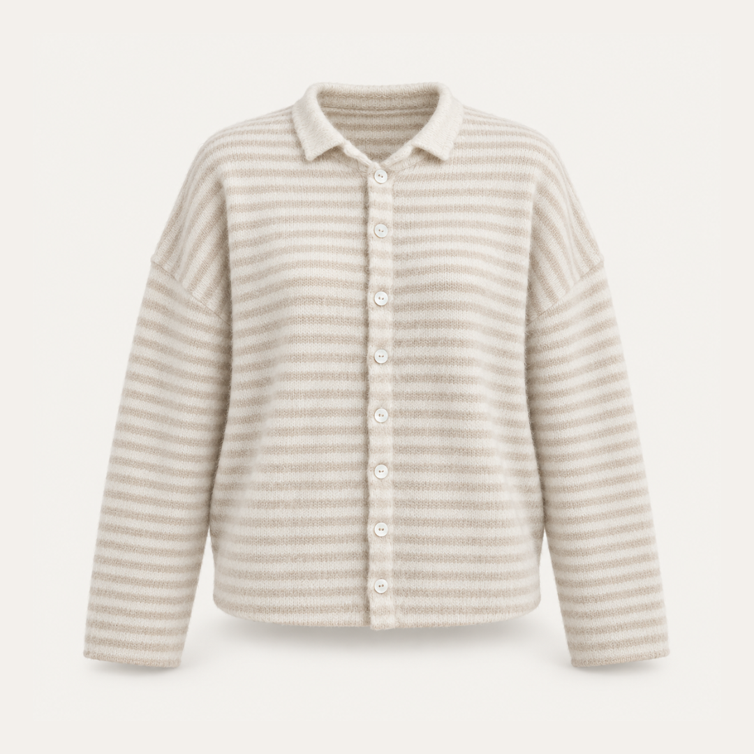 The Juliette Collared Button Cardigan