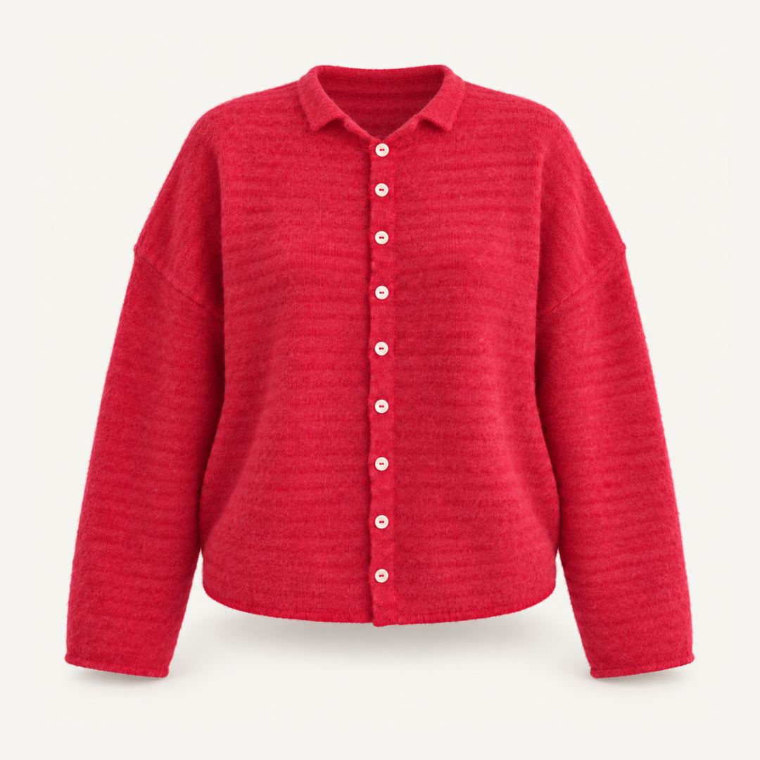 The Juliette Collared Button Cardigan