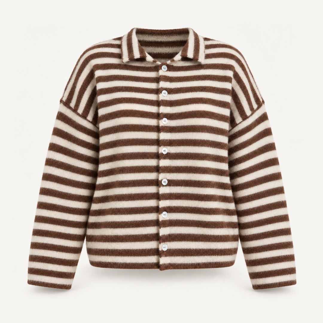 The Juliette Collared Button Cardigan