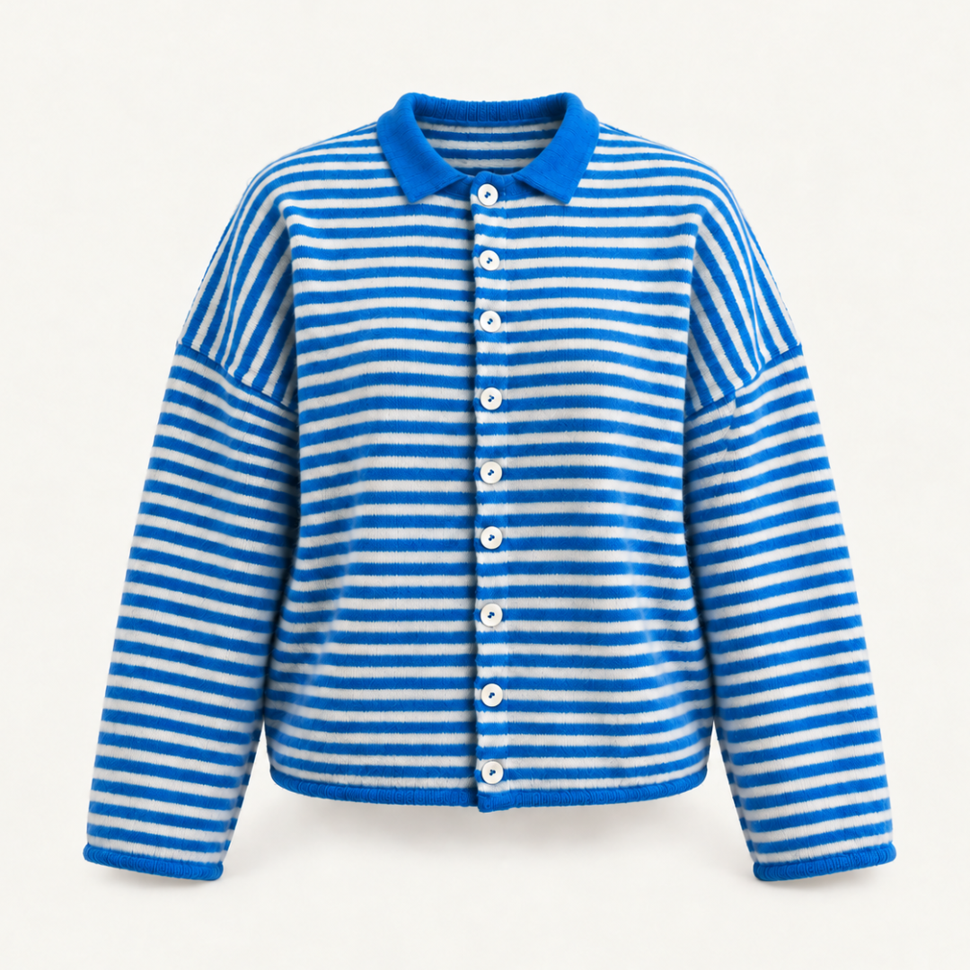 The Juliette Collared Button Cardigan