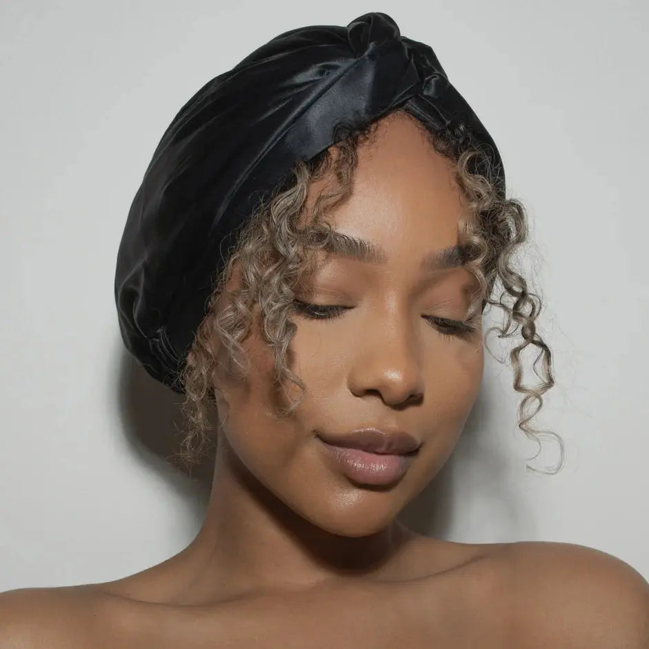 Overnight Hair-Repair Mulberry Silk Bonnet